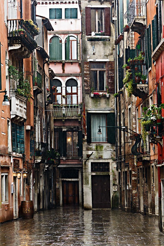 Rainy Day, Venice, Italy