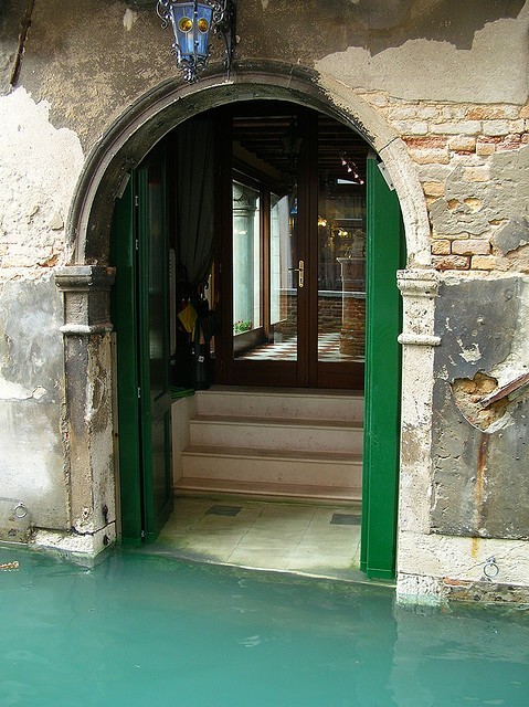 Watery Entryway, Venice, Italy