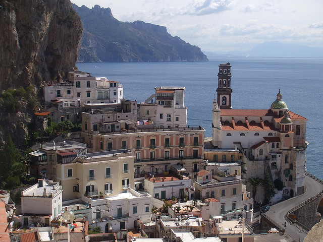 by platano125 on Flickr.The beautiful village of Atrani on the Amalfi Coast in southern Italy.