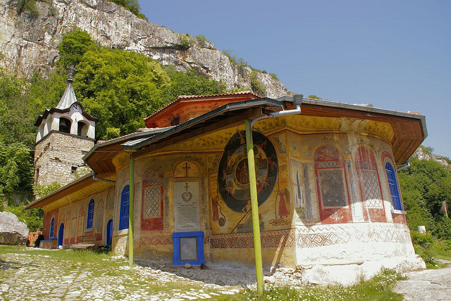 by Henri Weisen on Flickr.Painted monastery near the town of Veliko Tarnovo, Bulgaria.