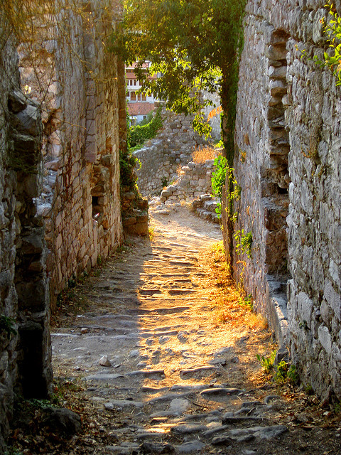 Ancient Passageway, Stari Bar, Montenegro