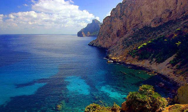 Cala Boquer in north-eastern part of Mallorca Island, Spain