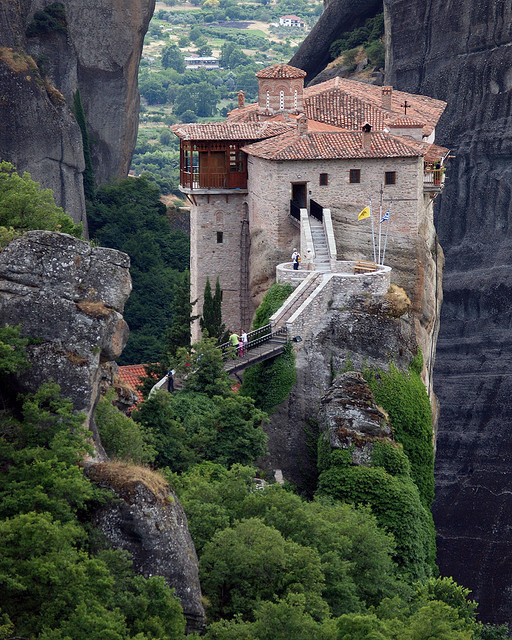 Roussanou Monastery, Meteora, Greece