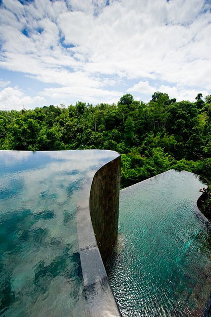 Pools at Ubud Hanging Gardens Resort, Bali, Indonesia