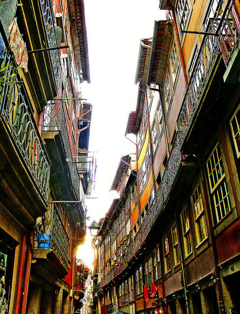 On the streets of Porto, Portugal