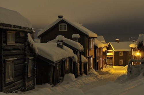 Winter's Night, Roros, Norway