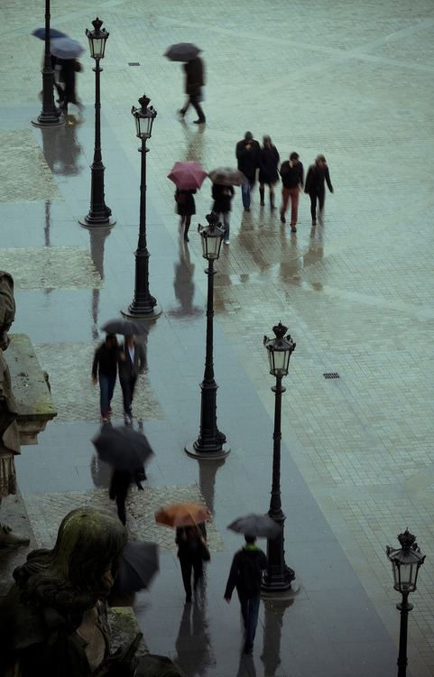 Rainy Day, Paris, France