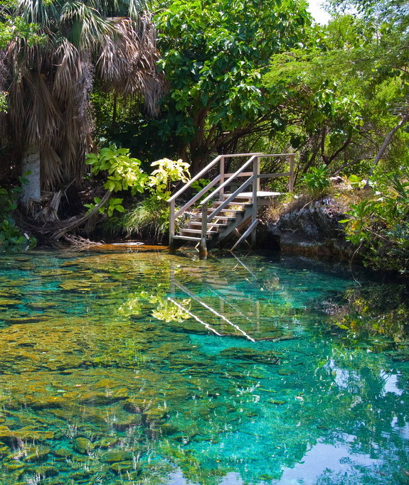 The Blue Lagoon near Punta Cana, Dominican Republic