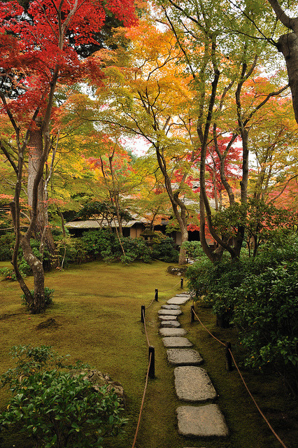 Okochi Sanso Garden in Kyoto, Japan
