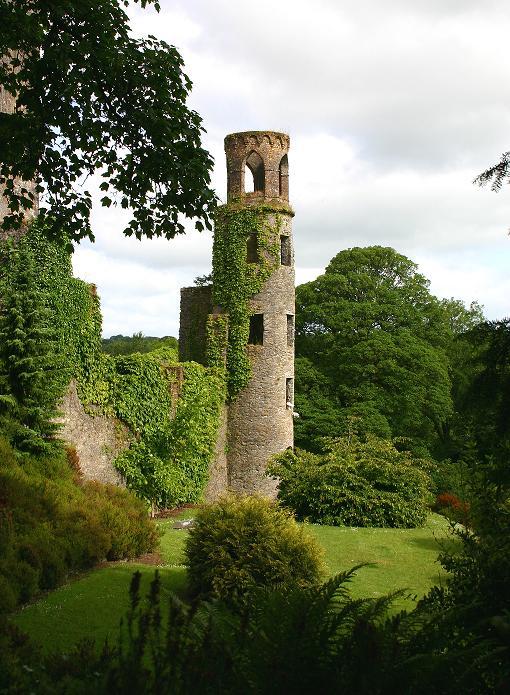 The ruined towers of Blarney Castle, Ireland