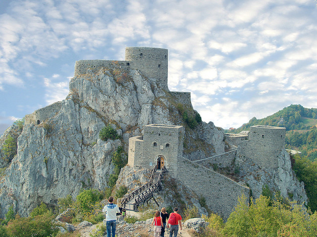 Srebrenik Fortress, the best-preserved medieval fortress in Bosnia and Herzegovina