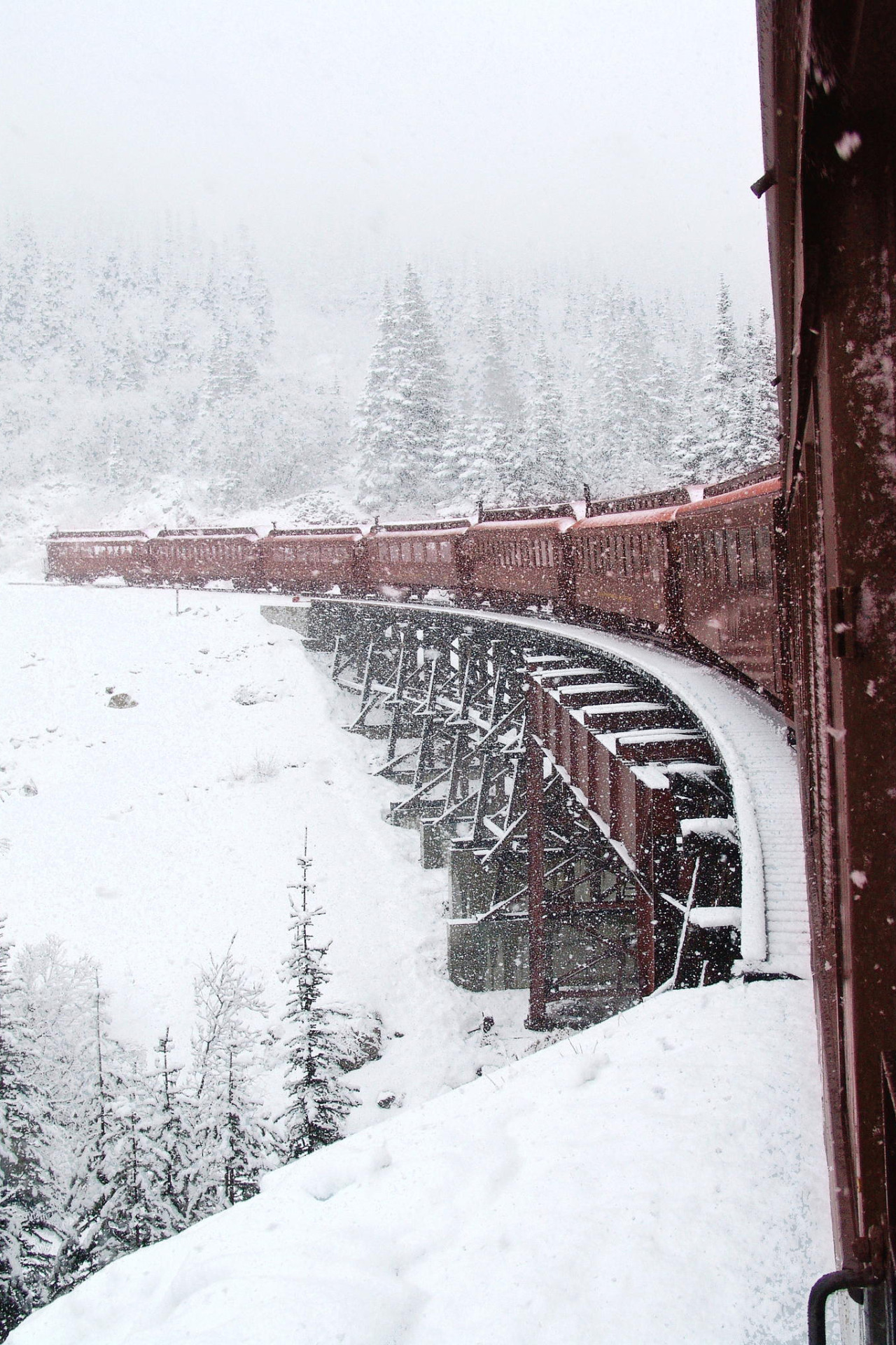 White Pass and Yukon Railroad, Alaska  Michael Warwick